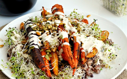 Roasted Spiced Carrots
