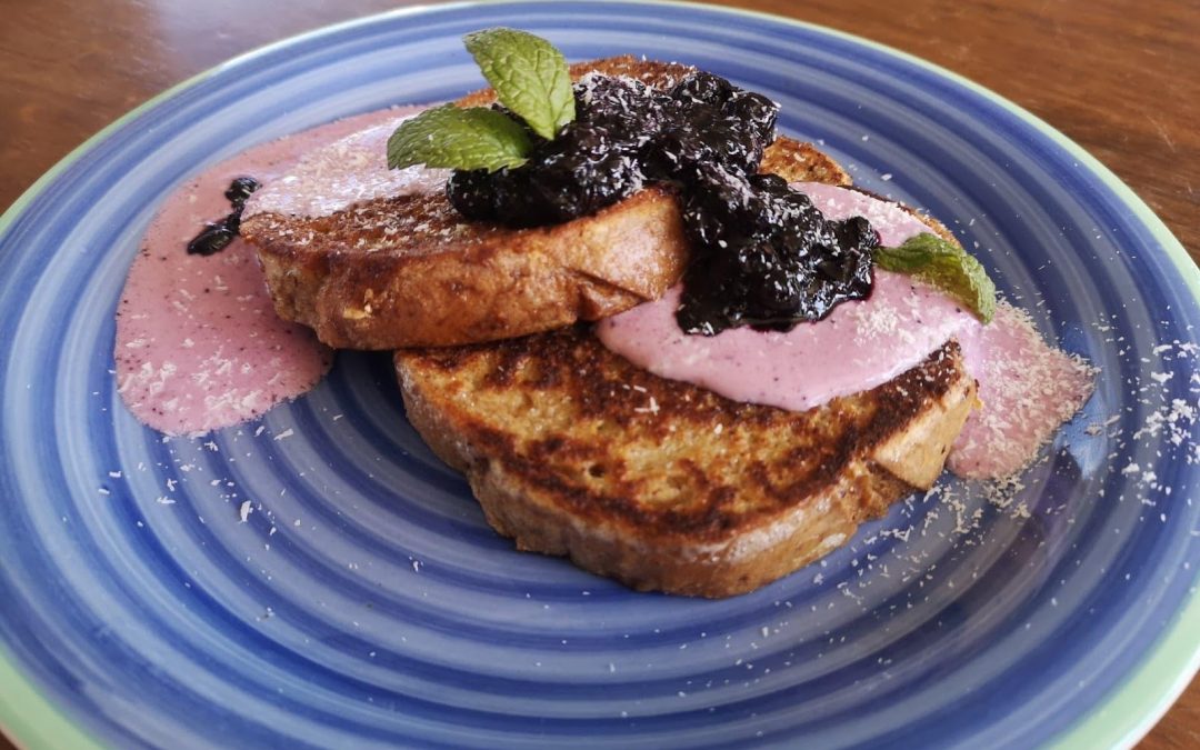Blueberry Compote French Toast